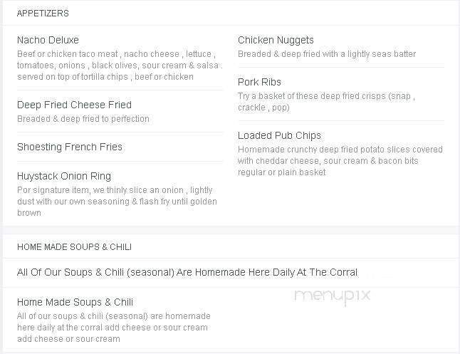 Pioneer Pub - Wild Rose, WI menu_pic