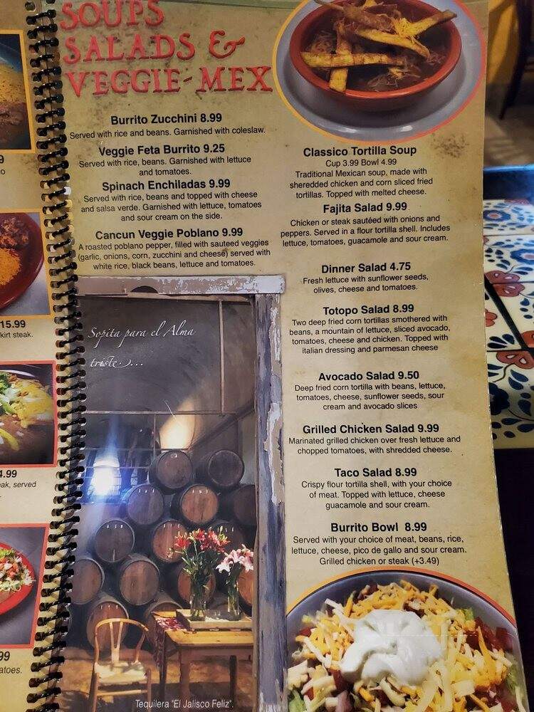 Ay Jalisco - Sebastian, FL menu_pic