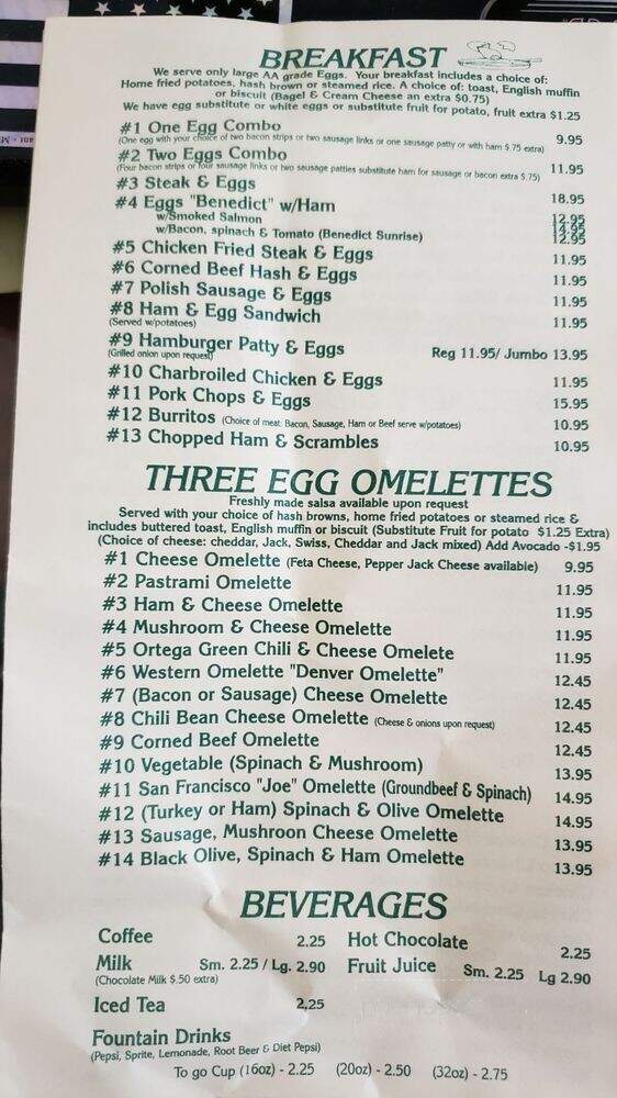 Lily's Cafe - Newhall, CA menu_pic
