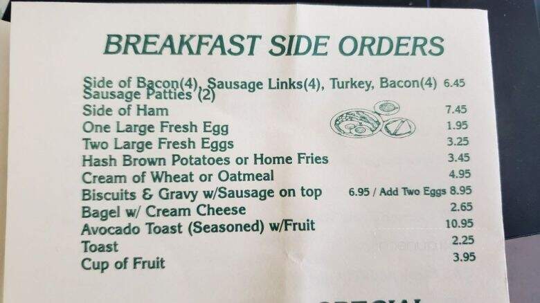 Lily's Cafe - Newhall, CA menu_pic