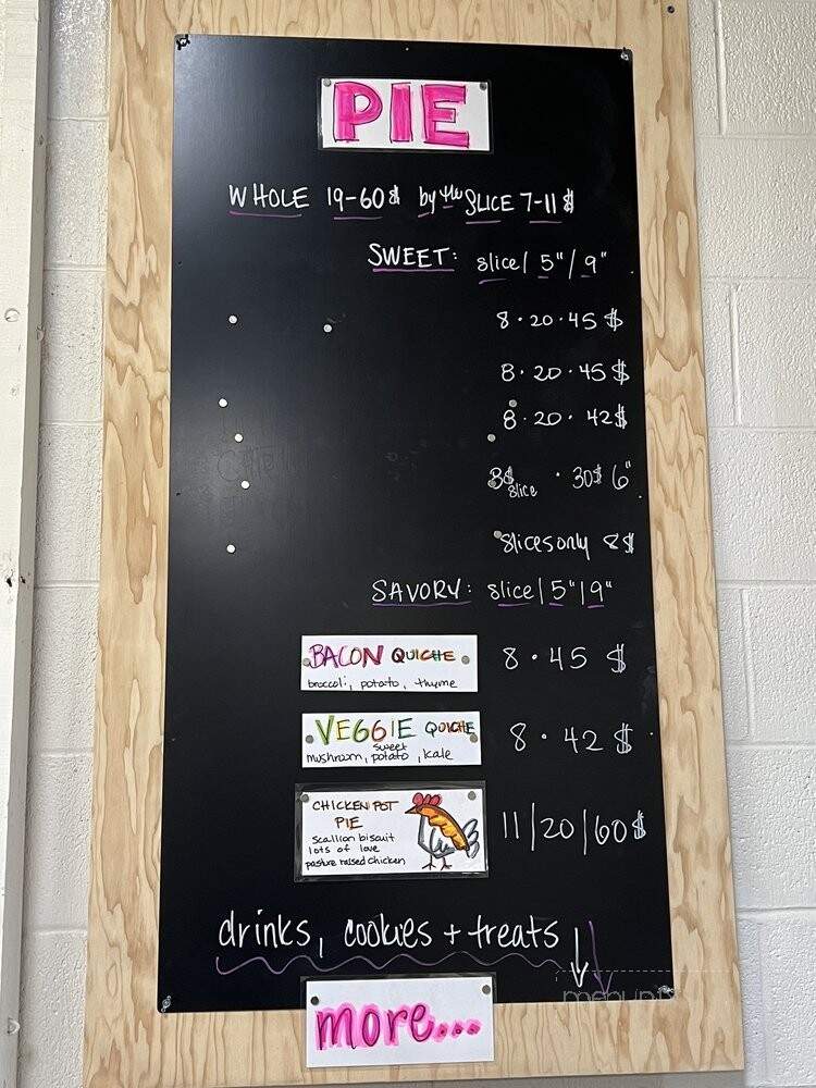 Pie Society - Berkeley, CA menu_pic