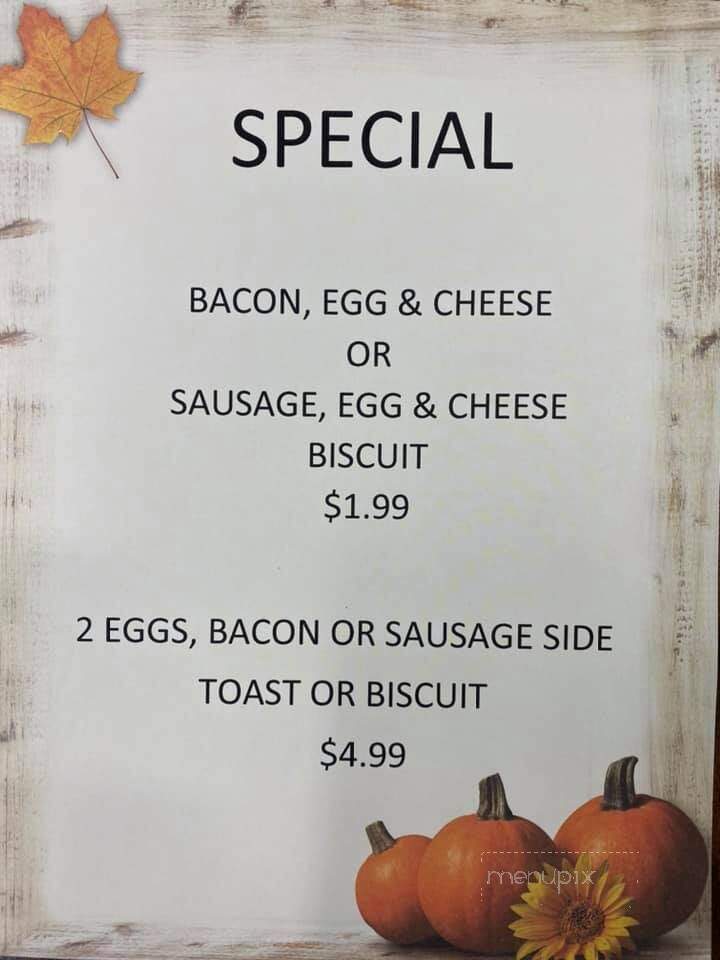 Lillard's Family Restaurant - Providence, NC menu_pic