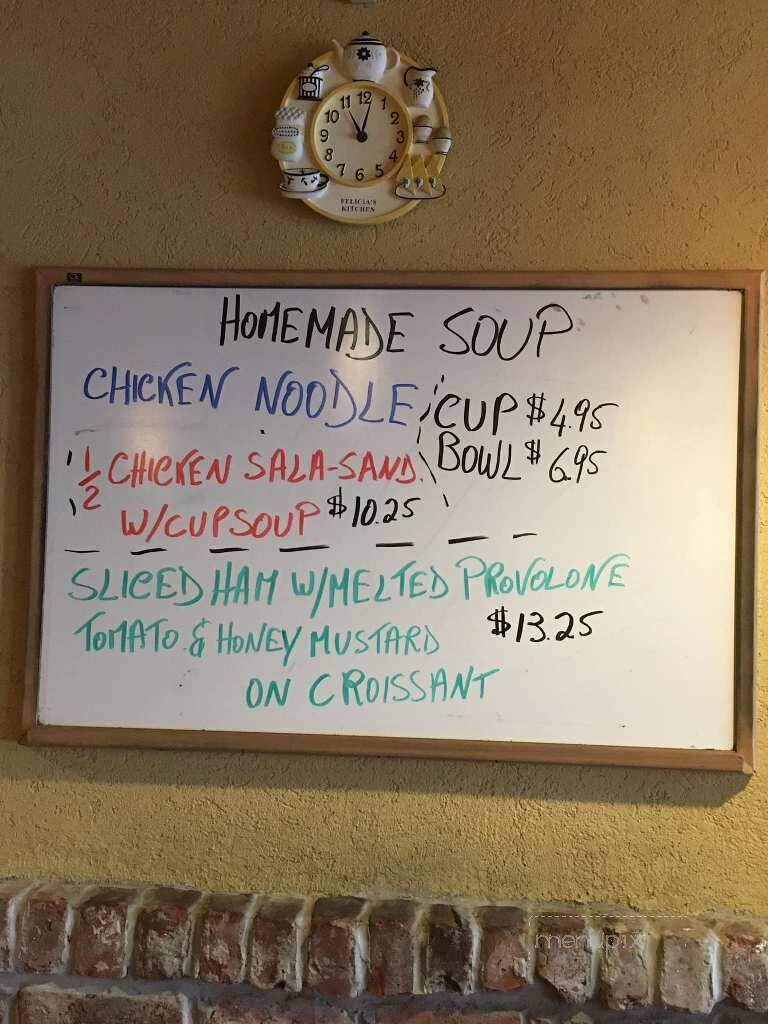 Felicia's Kitchen - Little Silver, NJ menu_pic