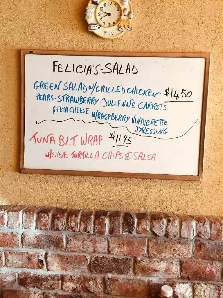 Felicia's Kitchen - Little Silver, NJ menu_pic