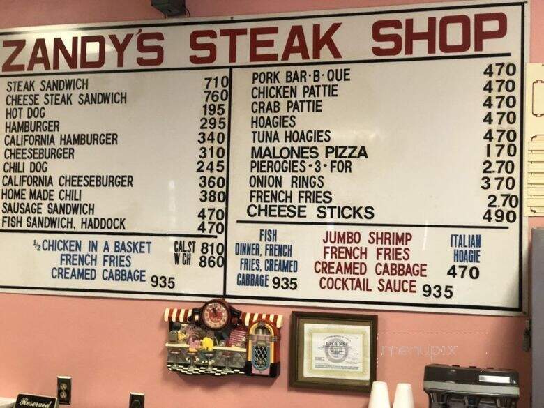Zandy's Steak Shop - Allentown, PA