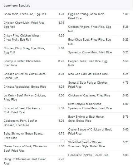 Han Palace - Warwick, RI menu_pic