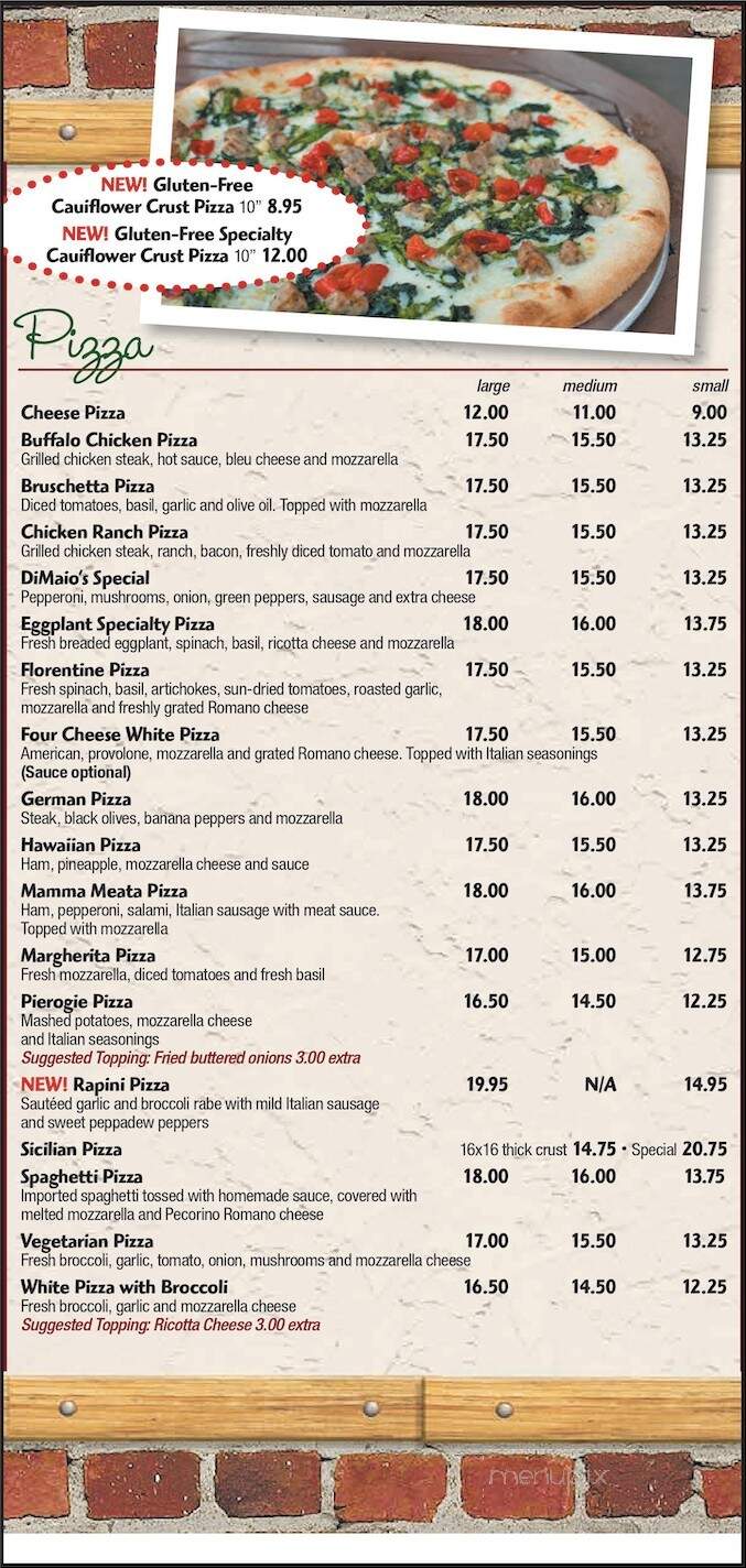 Mustard Seed Cafe - Orwigsburg, PA menu_pic