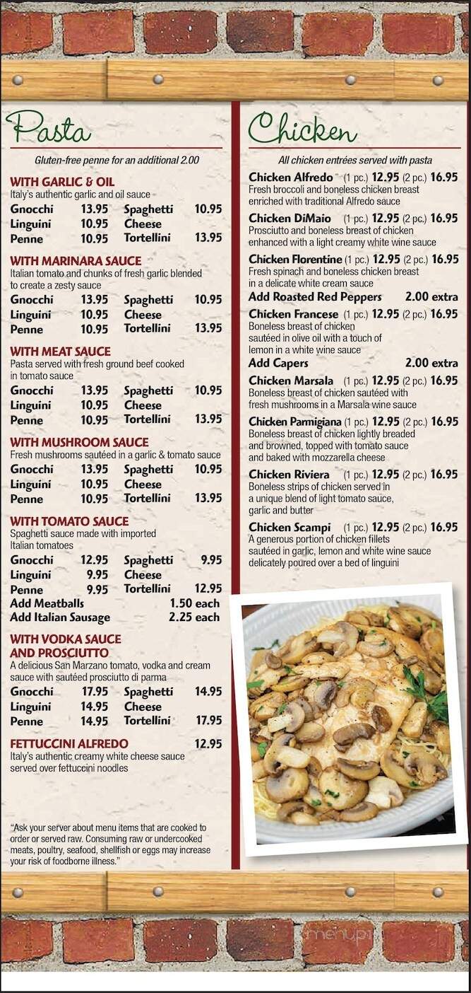 Mustard Seed Cafe - Orwigsburg, PA menu_pic