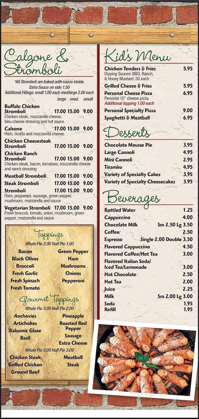 Mustard Seed Cafe - Orwigsburg, PA menu_pic