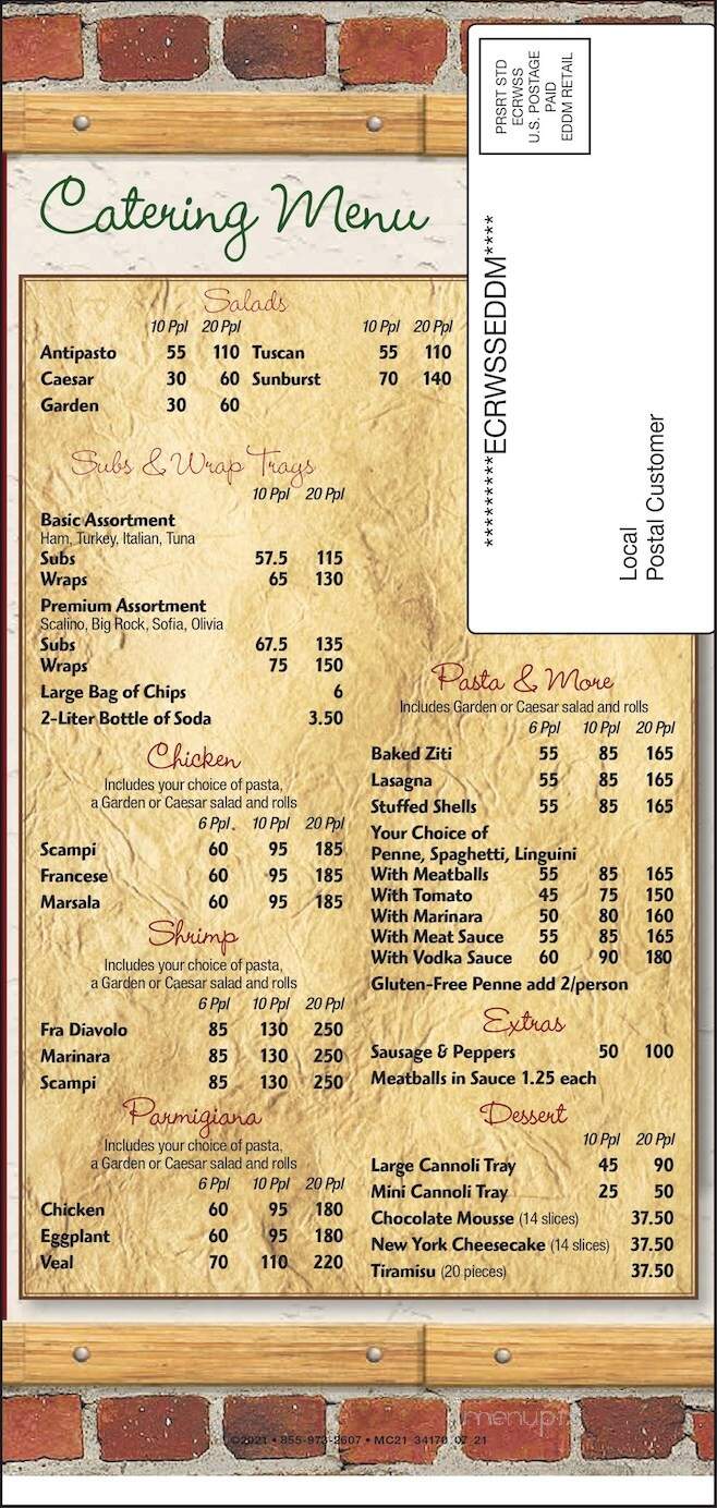 Mustard Seed Cafe - Orwigsburg, PA menu_pic