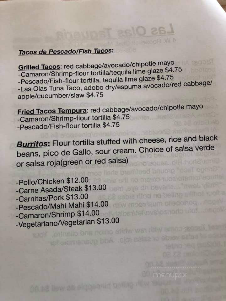 Las Olas Taqueria - Marmora, NJ