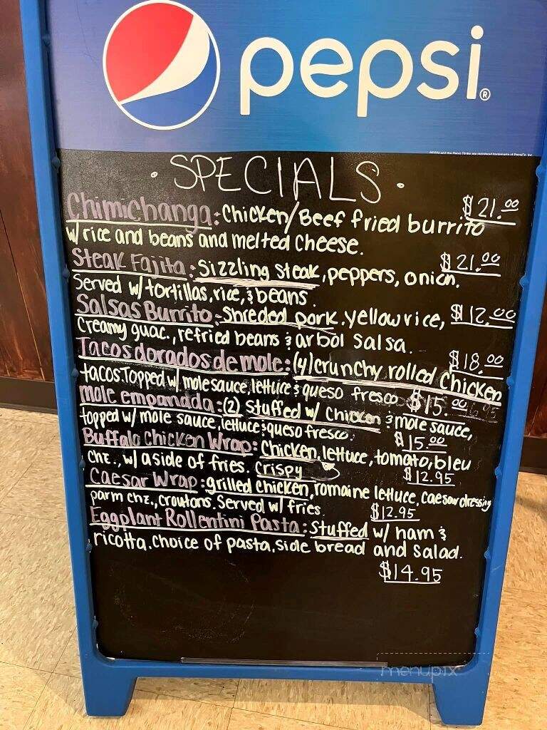 Salsa's 5 Pizza & Mexican Grill - Terryville, CT menu_pic