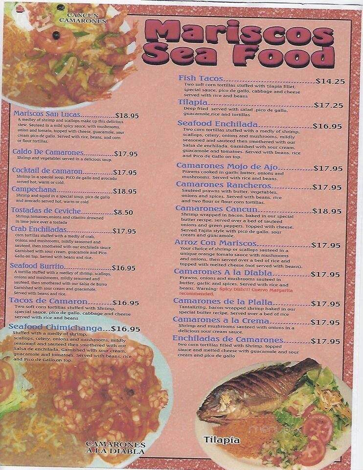 El Rancho Viejo - Battle Ground, WA menu_pic