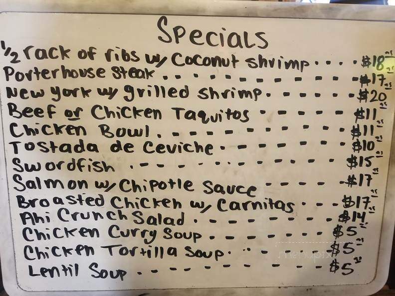 Zubies Chicken Coop - Newport Beach, CA menu_pic