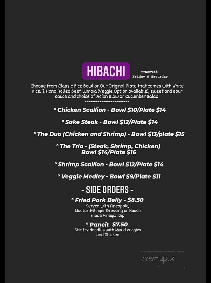 Yoko Loko - Gales Ferry, CT menu_pic