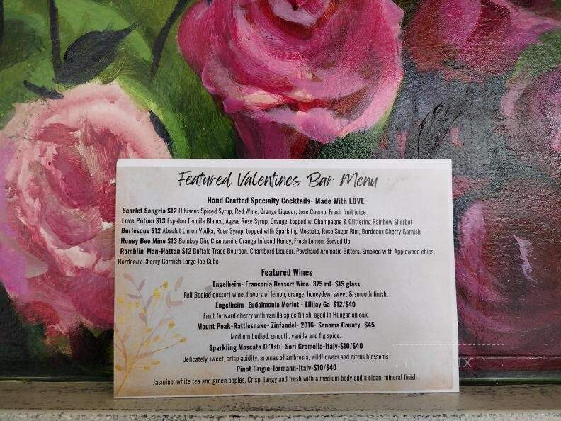 Vincents Coppertop Restaurant and Pub - Blairsville, GA menu_pic