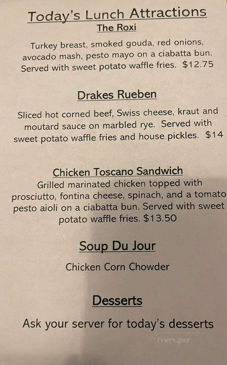 Vincents Coppertop Restaurant and Pub - Blairsville, GA menu_pic