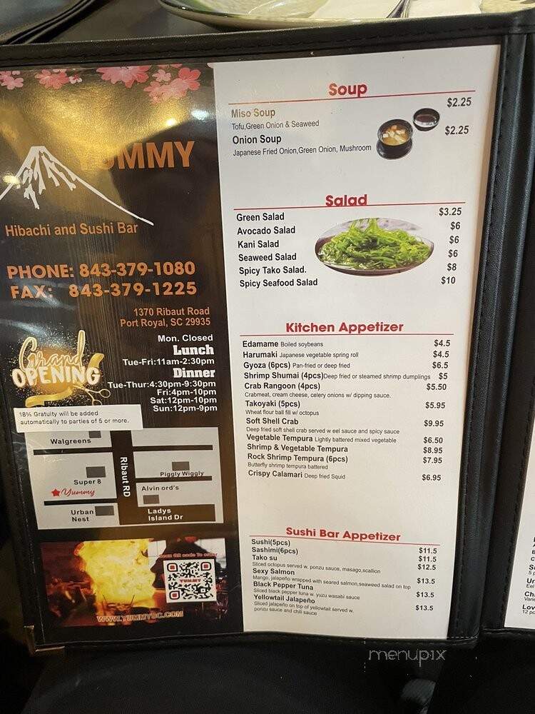 Yummy Hibachi and Sushi Bar - Port Royal, SC