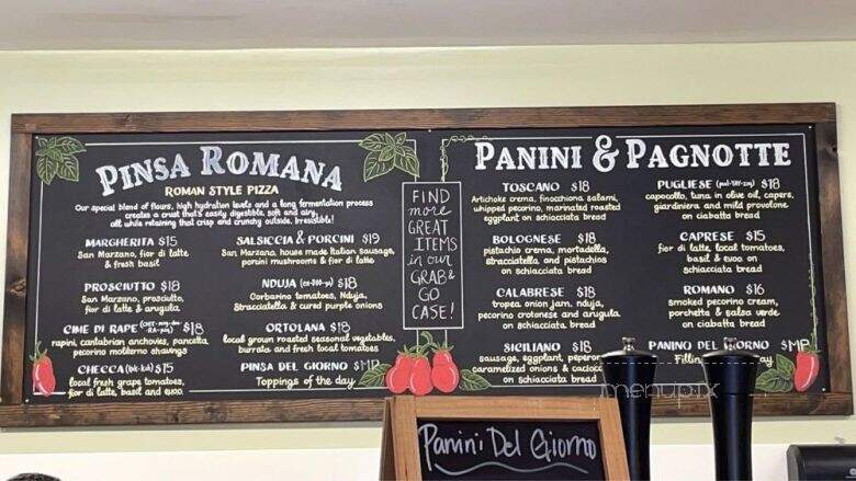 Bocconcino - Honolulu, HI menu_pic