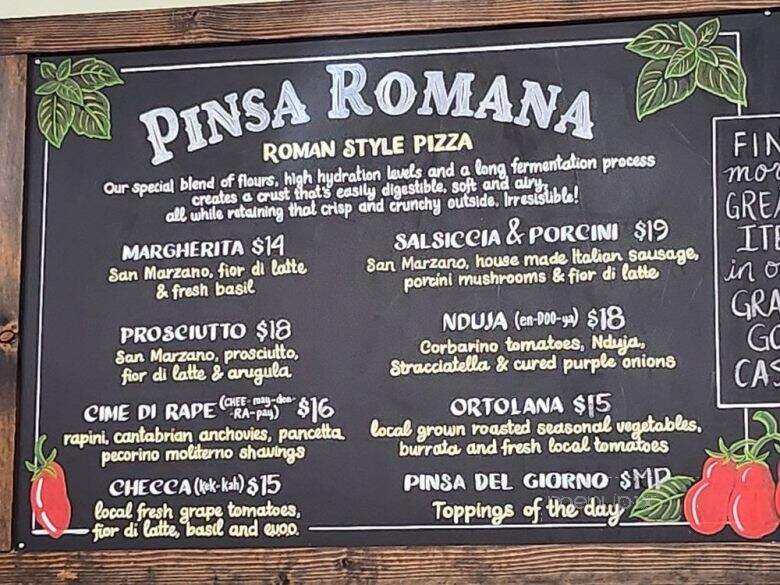 Bocconcino - Honolulu, HI menu_pic