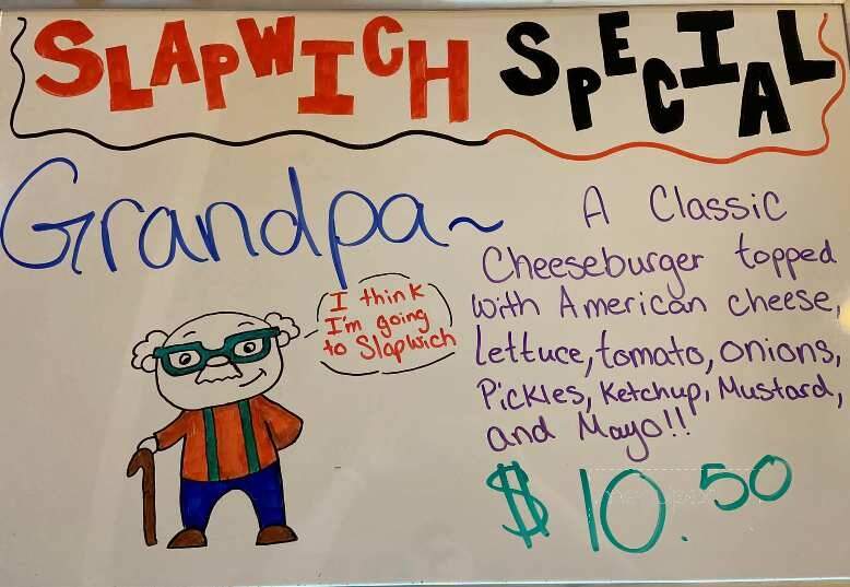 Slappy's Roadside Grill - Higginsville, MO menu_pic