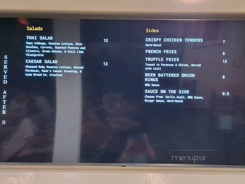 Moksa Barrel House - Roseville, CA menu_pic