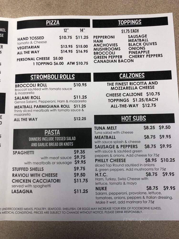 Pizza Heaven - Okeechobee, FL menu_pic