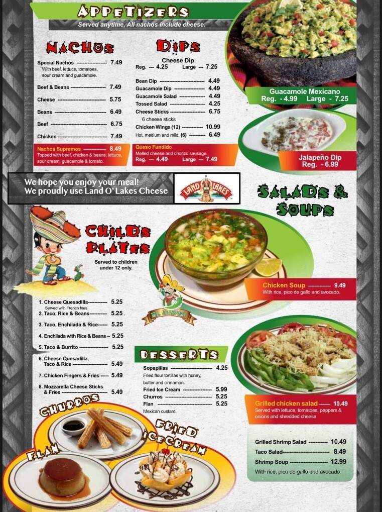 Mr. Jalapeno - Woodruff, SC menu_pic