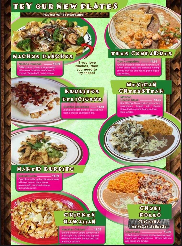 Mr. Jalapeno - Woodruff, SC menu_pic