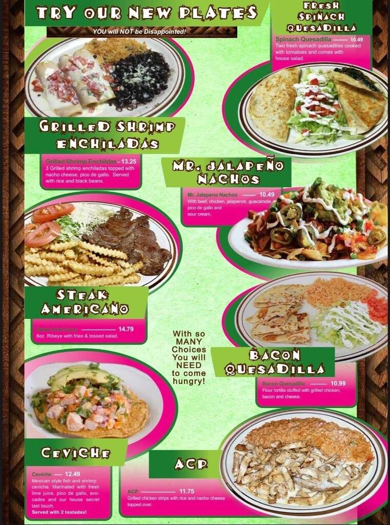 Mr. Jalapeno - Woodruff, SC menu_pic