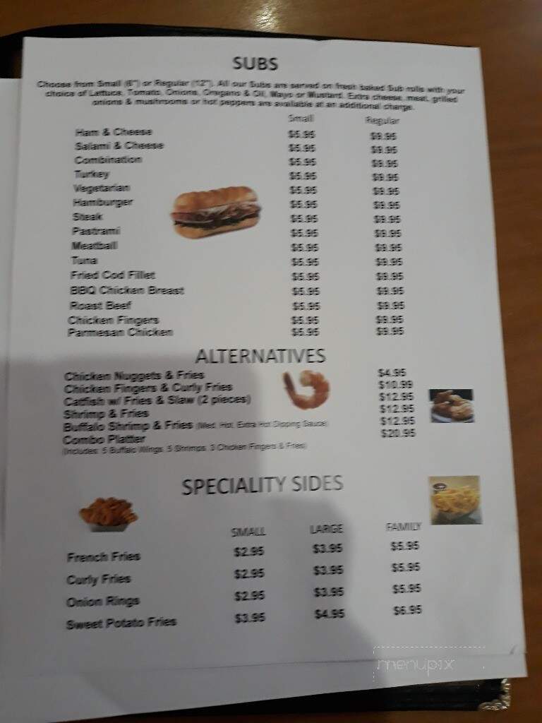Wing Alley - Kissimmee, FL menu_pic