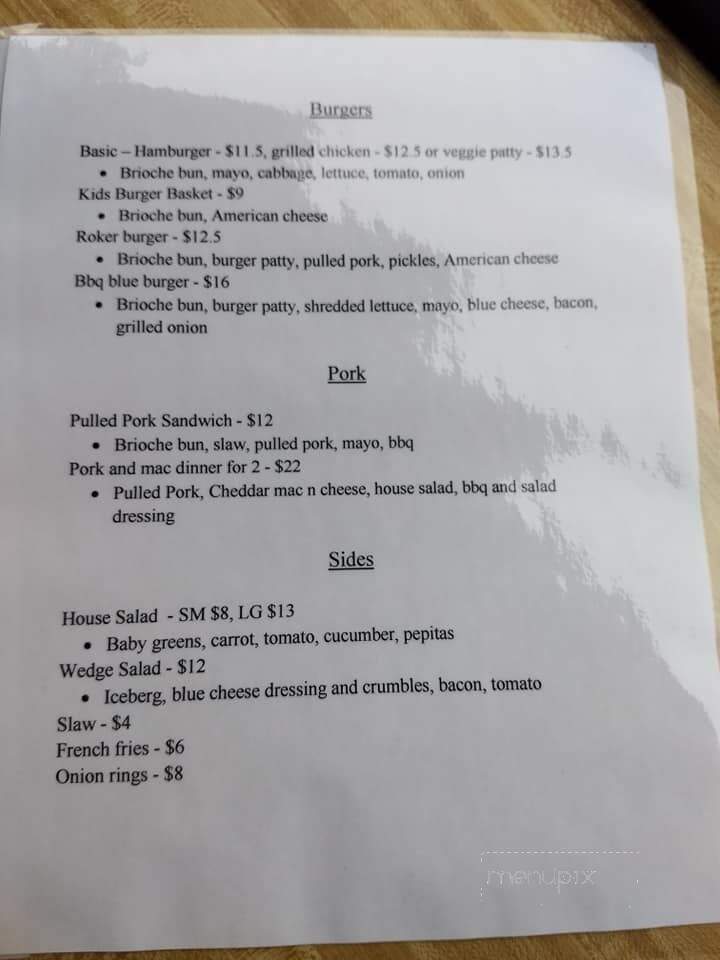 Corner Tavern - Bow, WA menu_pic