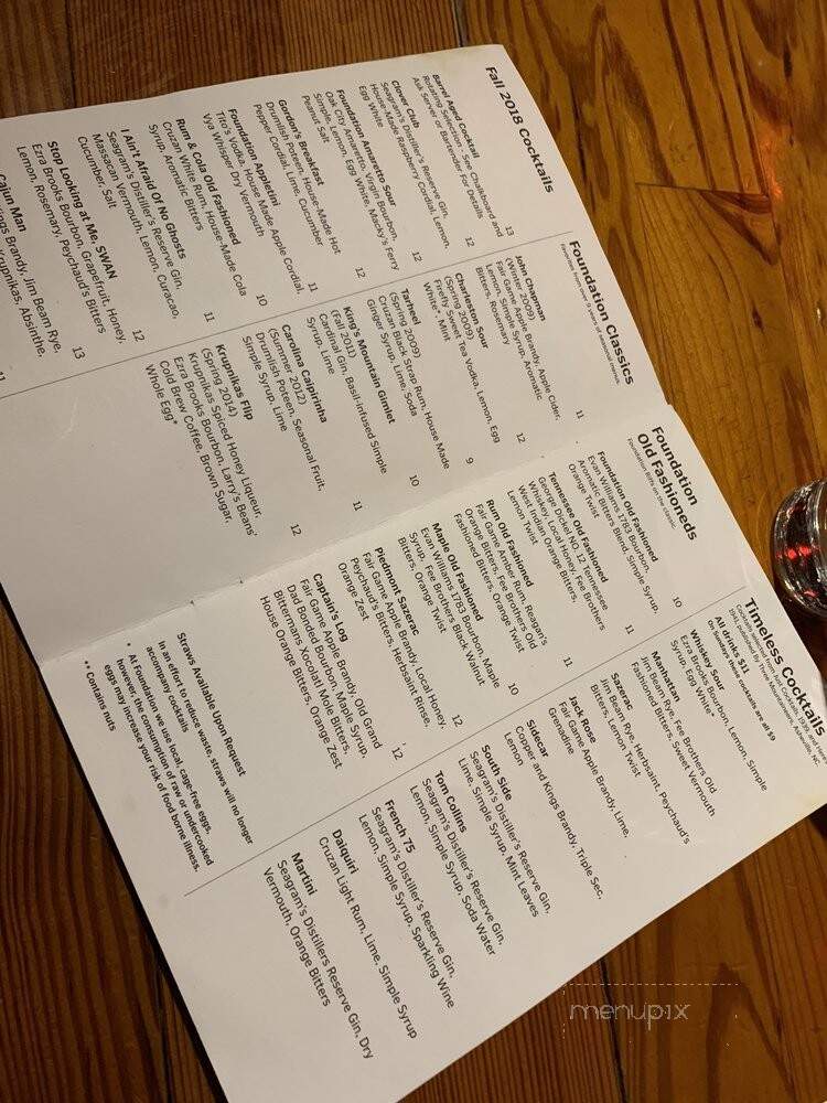 Remington's Restaurant - Spokane, WA menu_pic