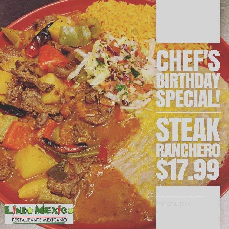 Lindo Mexico Restaurant - Prescott Valley, AZ menu_pic