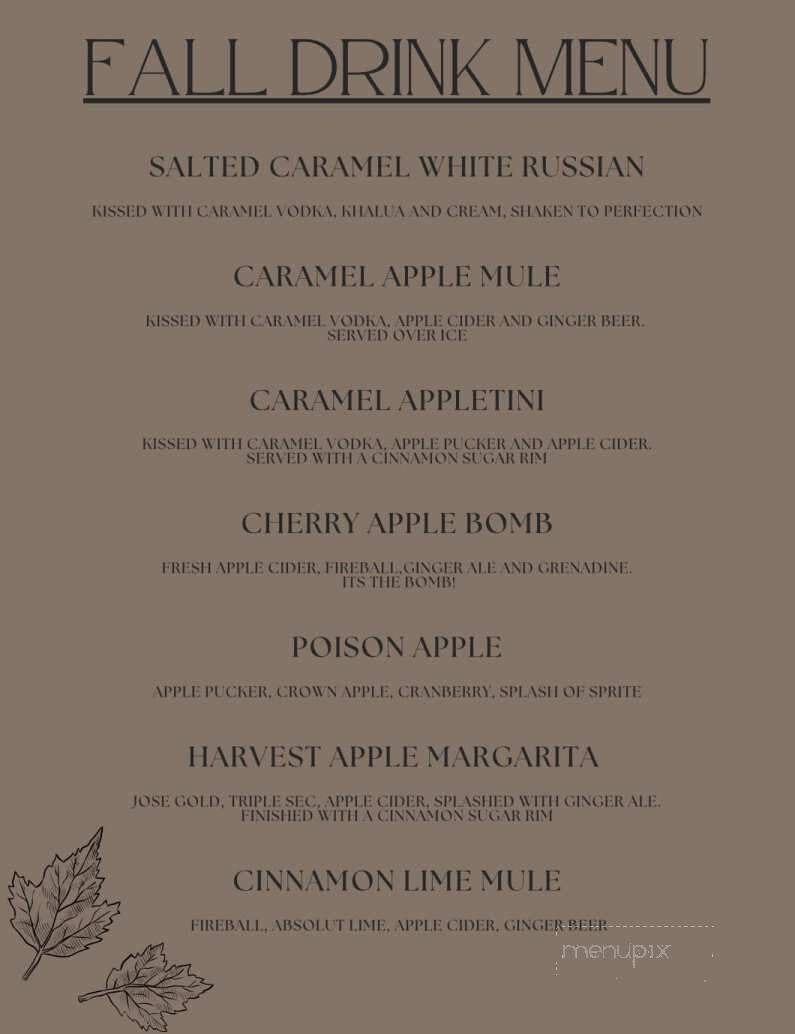 Lucky B's - Latrobe, PA menu_pic