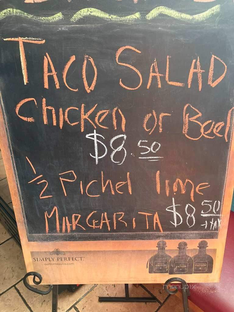 El Jimador - Warrenton, MO menu_pic