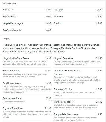 Frankie & Johnnie's Too - Bronx, NY menu_pic
