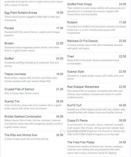 Frankie & Johnnie's Too - Bronx, NY menu_pic