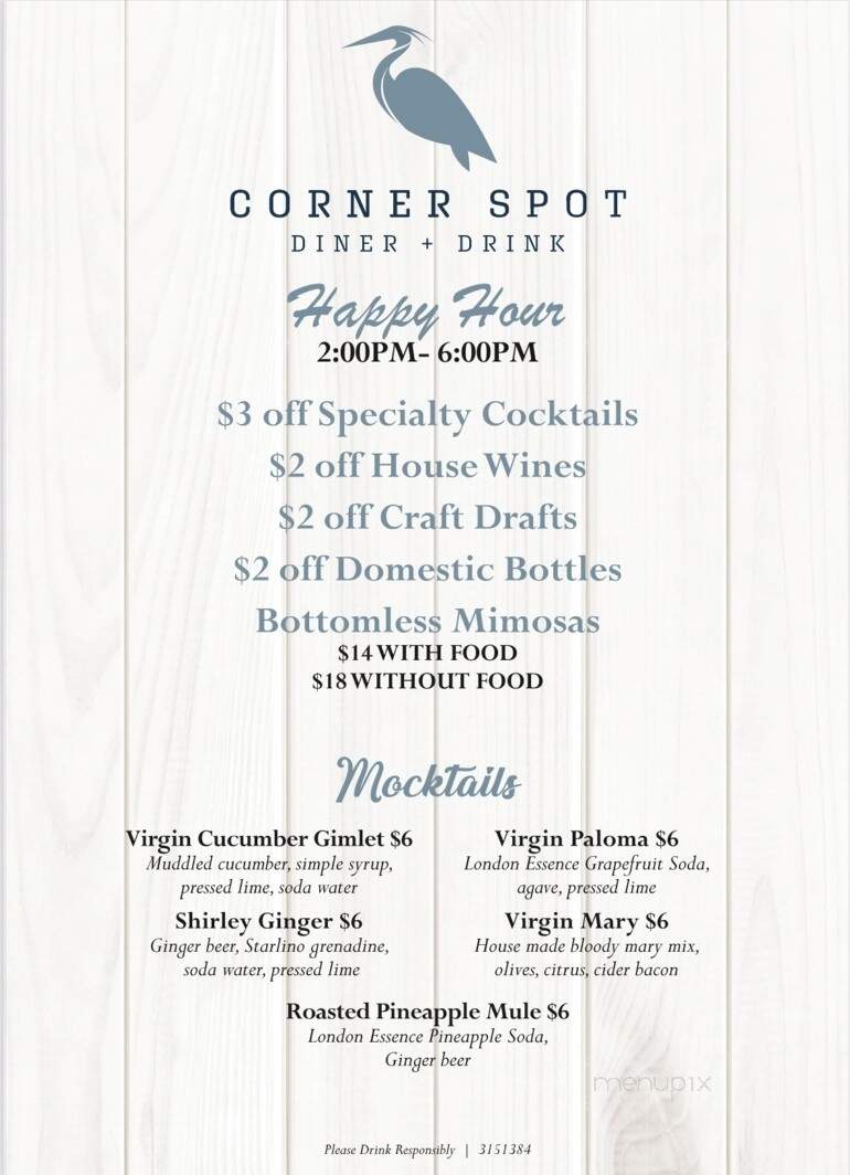 Corner Spot Diner and Drink - Bonita Springs, FL