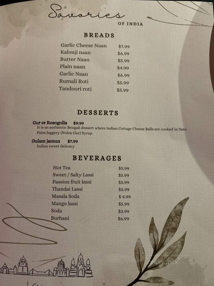 The Turmeric Kitchen - Kirkland, WA menu_pic