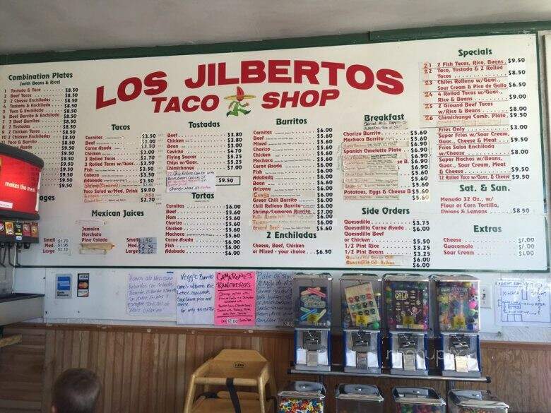 Los Jilbertos - Wellington, UT menu_pic
