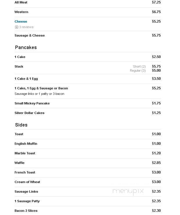 Hutch's Cafe - Sac City, IA menu_pic
