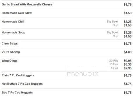 Marsili's Family Restaurant - Dillonvale, OH menu_pic