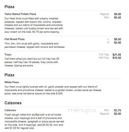Marsili's Family Restaurant - Dillonvale, OH menu_pic