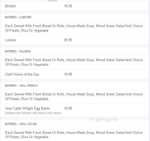 National Hotel - Leicester, NY menu_pic