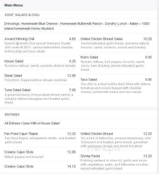 On The Crunchy Side - Harmony, MN menu_pic