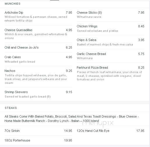 On The Crunchy Side - Harmony, MN menu_pic