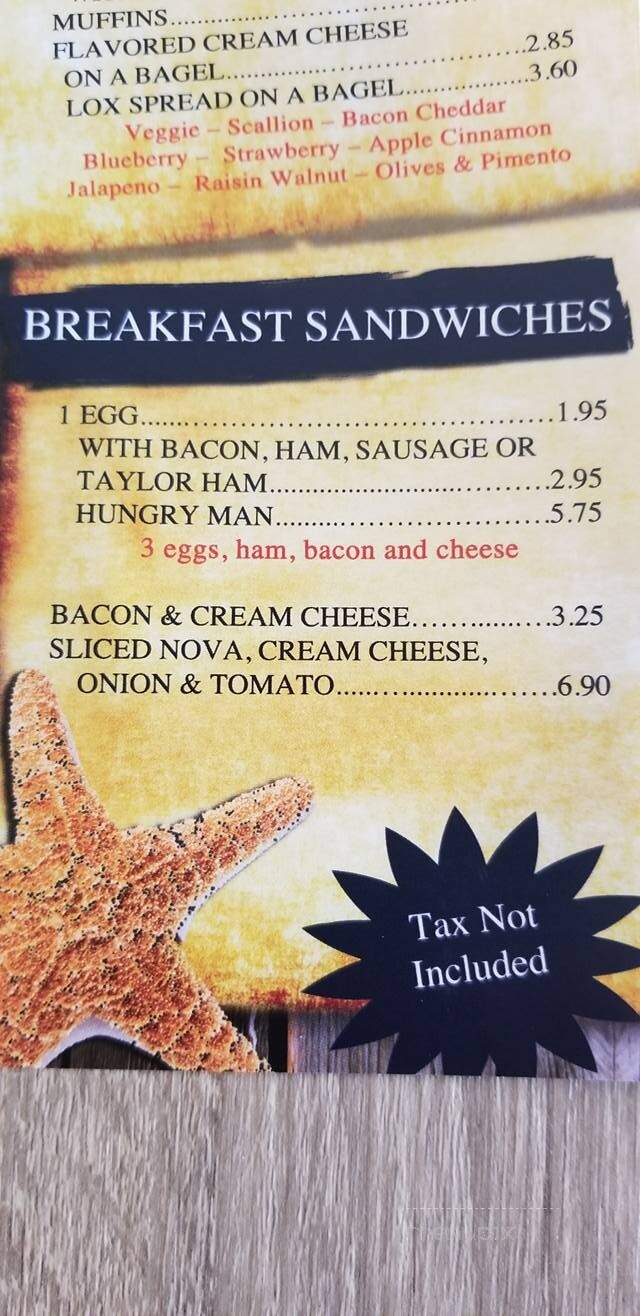 Bagel Dock Express - Shallotte, NC menu_pic