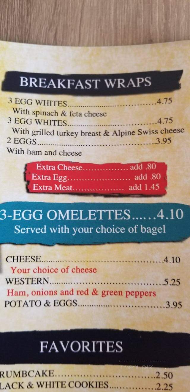 Bagel Dock Express - Shallotte, NC menu_pic
