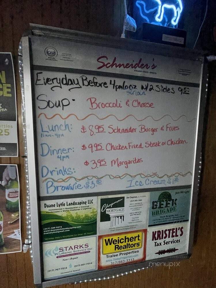 Schneider's Pub - Indianapolis, IN